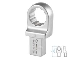 Насадка накидная серии "FIT", 21 мм, 14х18 мм KING TONY 34502221M