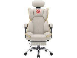 Игровое кресло, класс 3, PU, подножка Defender 64050 Ego (Бежевый)