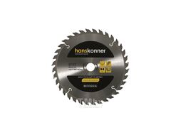 Диск пильный 185x20x2.6 мм, 36 зубов, по дереву, Hanskonner H9022-185-20/16-36