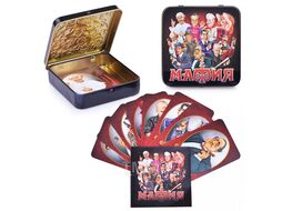 Игра настольная "Мафия" в металлической коробке Десятое Королевство 1947
