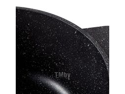 Кастрюля MAUNFELD GALAXITE MF24GLX01CR из литого алюминия со стеклянной крышкой, 24 см, 4 л