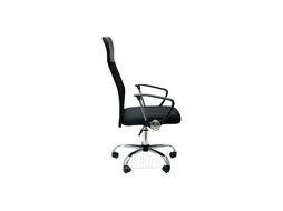 Офисное поворотное кресло Kingstyle FK-1 Noir Chrome (черный)