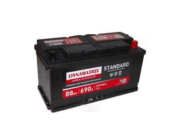 Аккумулятор 12V 88Ah 690A ETN 0(R+) B13 351x174x188 22,0kg STANDARD DYNAMAX DEC900