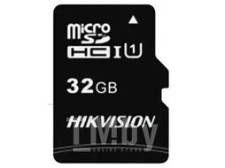Карта памяти 32Gb Hikvision HS-TF-C1(STD)/32G/ZAZ01X00/OD, SD Micro, SDHC Class 10