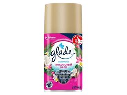Освежитель воздуха Automatic Кокосовый Бали сменный баллон, 269мл Glade