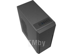 Корпус 450W FL-302-FZ450 Foxline Miditower, ATX, 2*USB2, 1*3.5" внешний, 4*3.5" внутренний, сталь, черный