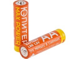 Батарейка AA LR6 1,5V alkaline 4шт. ЮПИТЕР MAX POWER (JP2201)