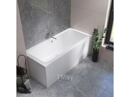 Ванна акриловая Lauter Olympia 170x75 / 21100075 (с ножками и лицевым экраном)