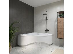 Ванна акриловая Lauter Riviera 140x140 / 21050140 (с ножками и лицевым экраном)