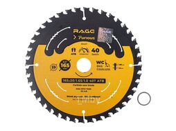 Диск пильный Clean cut 165 мм (6 1/2”) Z40 посадка 20+16