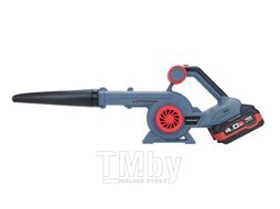 Аккумуляторная бесщеточная воздуходувка DWDUB-18V (Li-ion-1шт, 4.0Ач, З/У, в коробке) ProfiPower E0219