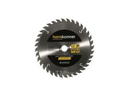 Диск пильный 190x20x2.6 мм, 36 зубов, по дереву, Hanskonner H9022-190-20/16-36