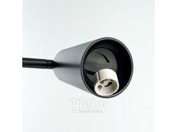 Светильник настольный под лампу GU10, max 35W, 230V , черный, DE185 Feron 48424