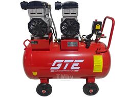 Безмасляный компрессор 220В, ресив.109л, 280л/мин. GTE GTE-HMP109280B