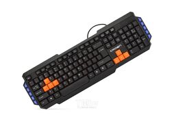 Клавиатура USB CMK-483 Crown мультимедийная 114 клавиш, выделенные клавиши Warzone, длина провода 1.8м