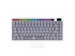 Клавиатура механическая беспроводная Dareu A84 Pro White