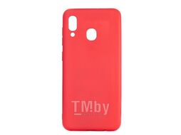 Бампер Bingo Matt TPU для SAMSUNG Galaxy A30 Красный