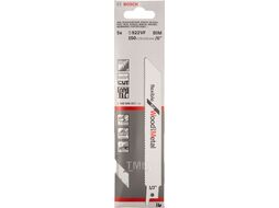 Полотно пильное по древесине с металлом S922VF Flexible for and Metal 3-10мм (5шт) 2.608.656.017