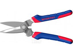 Ножницы многофункциональные 200мм мощные PRO, WORKPRO WP214009