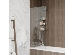 Стеклянная шторка для ванны Teymi Timo 70x140 / T00273 (прозрачное стекло/хром)