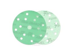 Диск шлифовальный FILM Plus на пленочной основе, 150мм, 15 отв., P 2000 FORMEL 22761122000