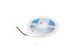 Лента светодиодная - 9,6W/m, 24V, 5мм, 2835, 120 д/м, IP20, холодный белый (6000K), узкая - 5м, AKS