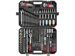 Набор инструментов 222 пр.1/4'' 3/8'' 1/2'' (6-гр.)(4-32мм) FORCEKRAFT FK-42222-5