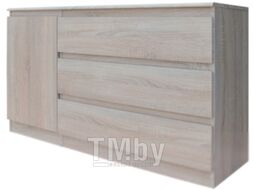 Тумба Евва Турин ТР-1D3S/S (дуб сонома)