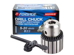 Патрон цанговый для дрели (5-20мм, B22) Forsage F-G00550-B