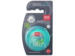 Зубная нить ВОЛОКНА СЕРЕБРА мятная, 30 м. Professional DentalFloss Splat