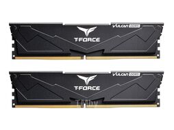 Оперативная память 32Gb Team T-Force Vulcan Black FLBD532G5600HC38GDC01, DDR V, PC-44800, 5600MHz, kit 2x16Gb