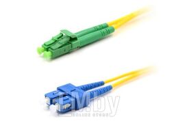 Патч-корд оптический TWT, дуплексный, LC/APC-SC/UPC, SM, 15 м TWT TWT-2LC-2SC/SAU-15