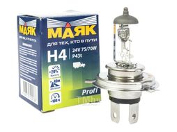 Лампа галогенная H4 24V 75/70W P43t линейка Original pro (качество соответствующее оригиналу) МАЯК 04430