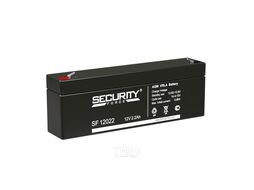 Аккумуляторная батарея SF 12022 Security Force (12 В, 2,2 Ач, F1, 3-5 лет, AGM, 178*35*60 мм (Д*Ш*В))