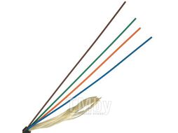 ВО кабель универсальный, Distribution, LSZH, 4 волокна, SM, G.657, черный Lanmaster LAN-OFC-DU4-S7-LS