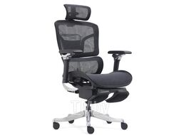 Офисное поворотное кресло SPARX FX-11 Evil Black / Black