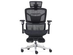Офисное поворотное кресло SPARX FX-11 Evil Black / Black