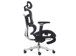 Офисное поворотное кресло SPARX FX-11 Evil Black / Black