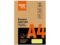 Бумага цветная, A4, 100 листов, mix neon Выбор есть 1591444