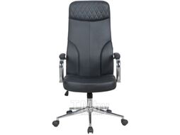Офисное поворотное кресло Kingstyle FK-5 Unity PU Chrome (черный)