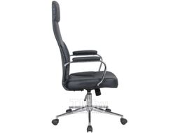 Офисное поворотное кресло Kingstyle FK-5 Unity PU Chrome (черный)