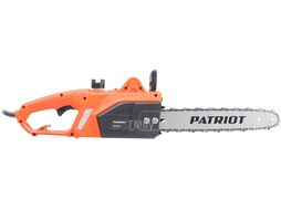 Пила цепная электрическая PATRIOT ESP1814, 1.8кВт, шина 14" цепь 3/8 1,3мм 53зв, поперечный двигатель PATRIOT 220301530