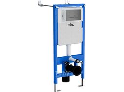 Унитаз подвесной с инсталляцией Roxen StounFix Dual Fresh 597373