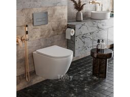 Унитаз подвесной с инсталляцией Roxen StounFix Dual Fresh 597373