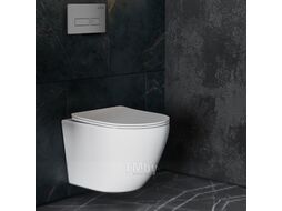 Унитаз подвесной с инсталляцией Roxen StounFix Dual Fresh 597373