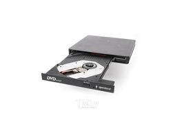 Привод DVD+/-RW DVD-USB-03C Gembird USB 3.0 (Питание: USB A + C) пластик, черный