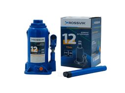 Домкрат бутылочный V12, г/п 12,0т ROSSVIK V12
