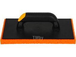 Терка с оранжевой губкой 28х14 черная HARDY 0840-602818
