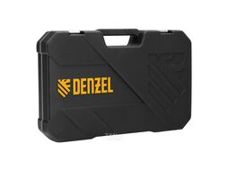 Набор инструментов, 1/2", 1/4", CrV, S2, пластиковый кейс, 64 предмета Denzel 15801