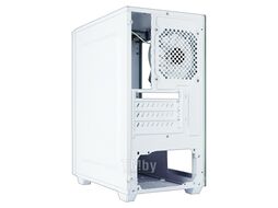 Корпус CL620 GINZZU White, 2*USB2.0 + 1*USB3.0, 4*120мм FRGB (12LW4), стекло, БП снизу, кулер до 160мм, GPU 310мм, белый